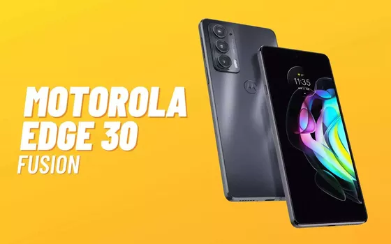 Motorola Edge 30 Fusion: il mediogamma più bello che ci sia, scontato di 200€