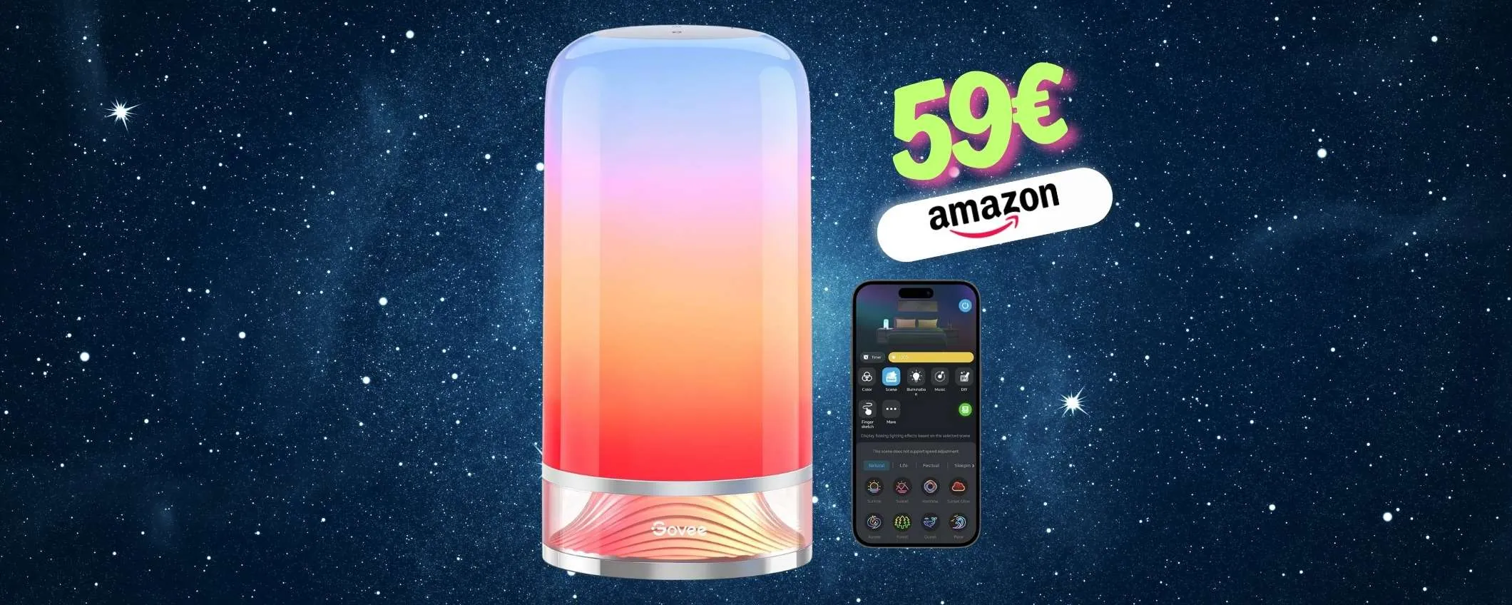 Solo i veri nostalgici possono apprezzare la Lampada Smart Govee (coupon)