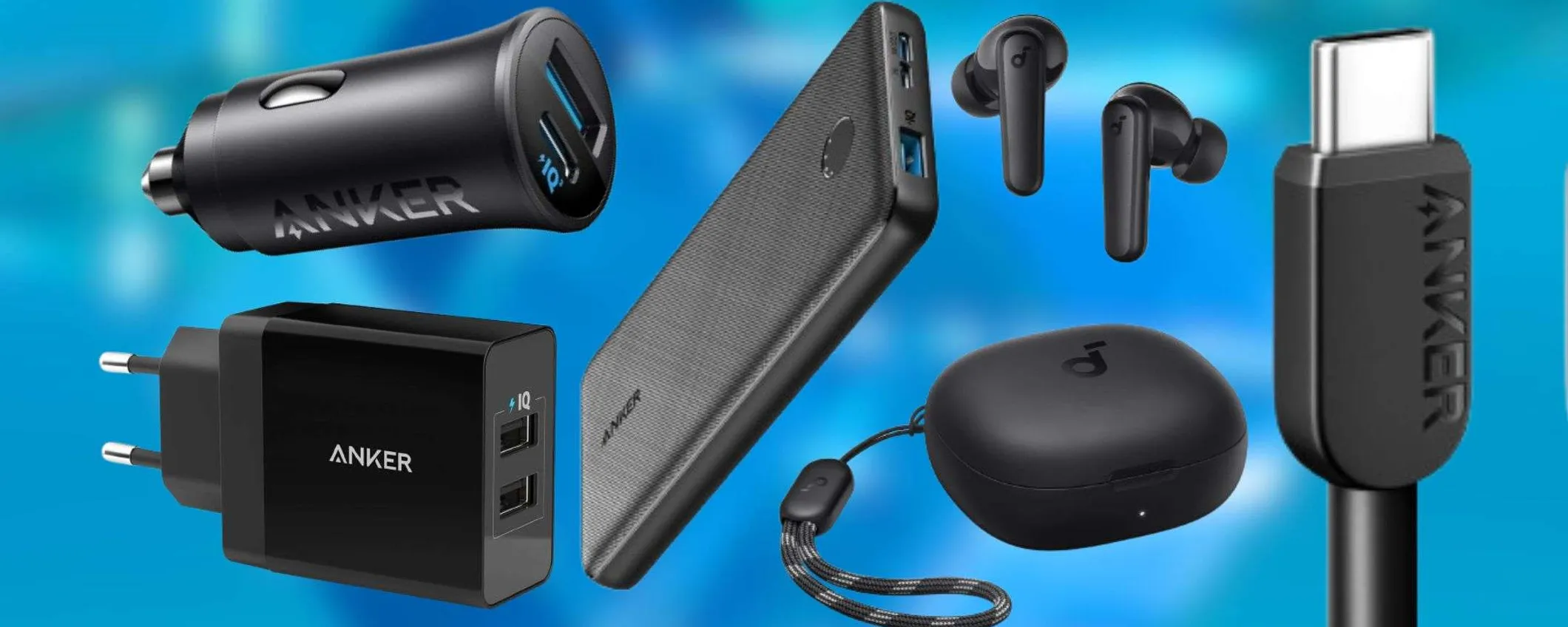 Anker da 5,59€ su Amazon, è PURA FOLLIA: tecnologia in sconto a meno di 20€