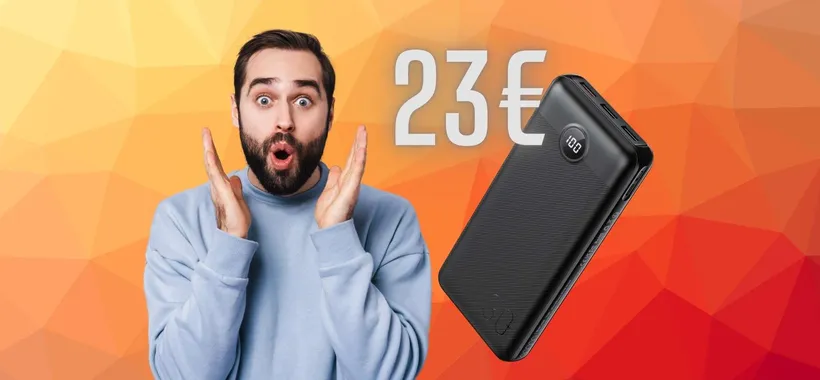 Power Bank velocissimo, con porta PD da 20W, che ricarica fino a 4 device