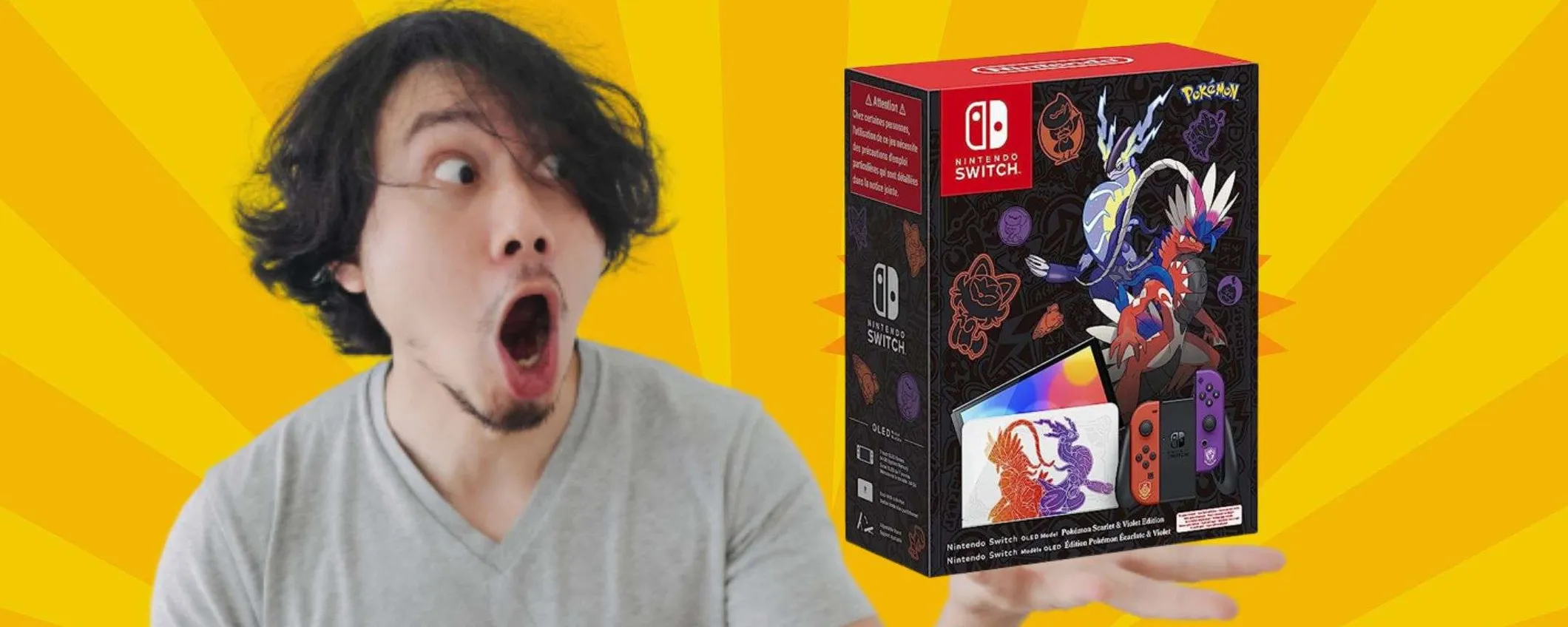 Nintendo Switch OLED: l'edizione speciale Pokémon in sconto su Amazon