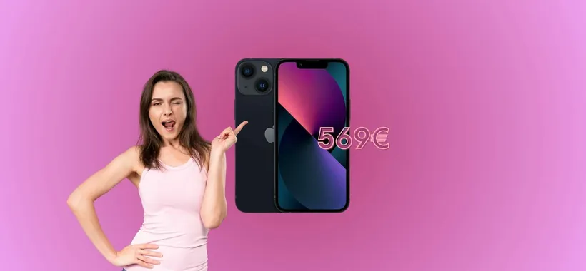iPhone 13: INTRAMONTABILE, solo OGGI a 569€ su eBay
