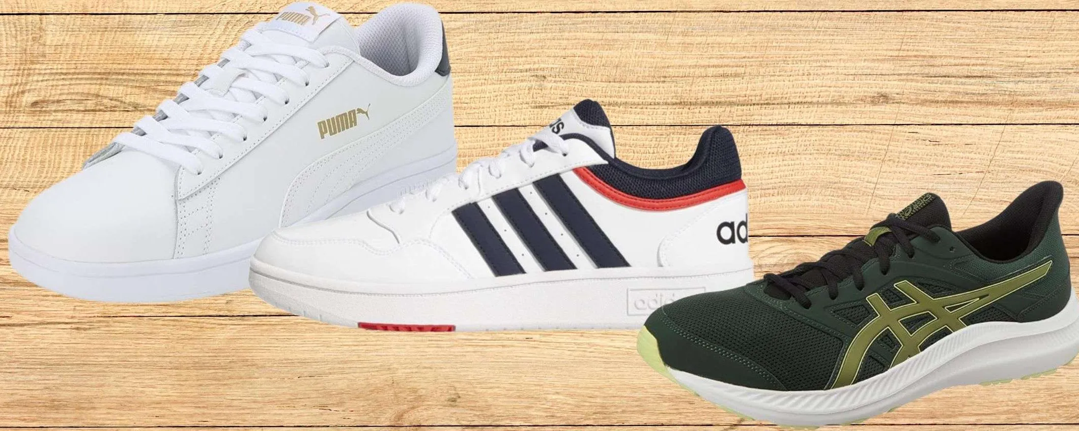 Amazon STRACCIA Globo: scarpe Adidas, Puma e Asics a partire da 31€