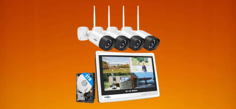 Monitor + 4 telecamere in super offerta: il kit definitivo per la videosorveglianza