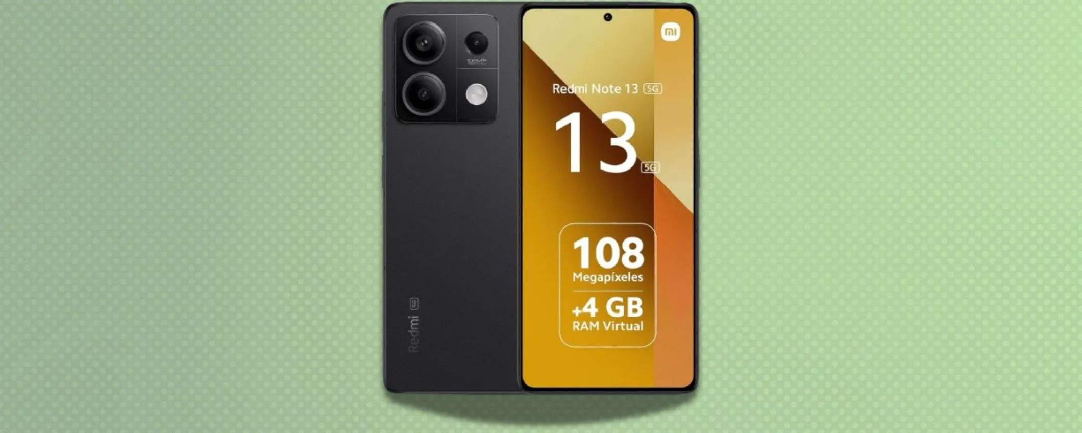 Redmi Note 13 5G in offerta: con il codice sconto il prezzo crolla sotto i 200€