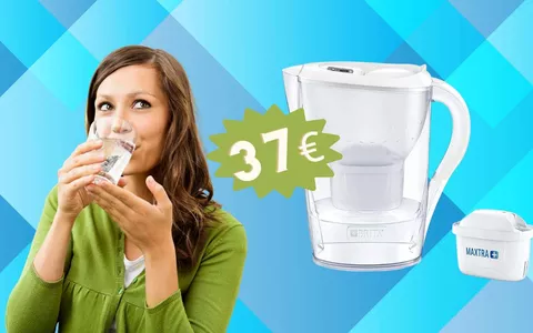 Bevi l'acqua pulita e buona con la caraffa filtrante BRITA a 37€