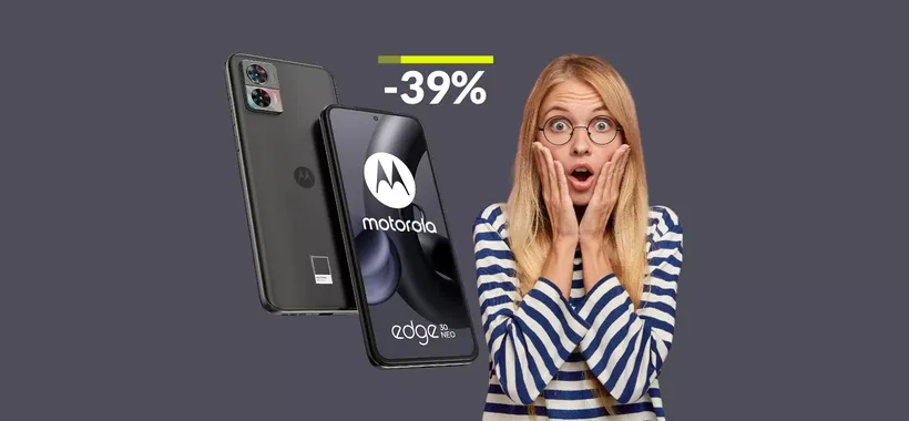 Motorola Edge 30 Neo al minimo storico: ora è un best buy (182€)