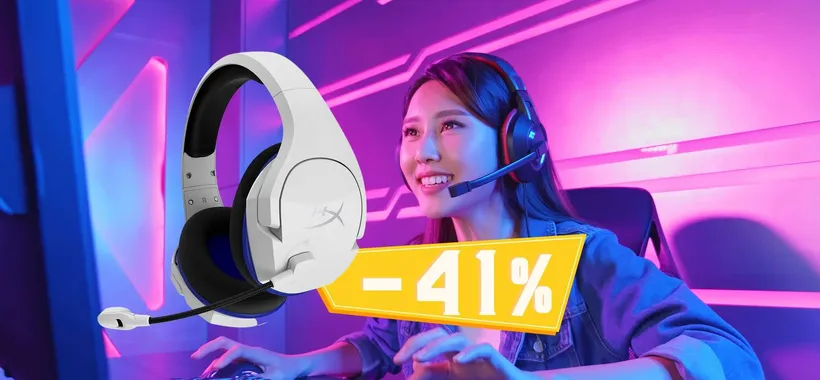 Hyperx: cuffie gaming wireless per PS4, PS5 e PC al MINIMO STORICO