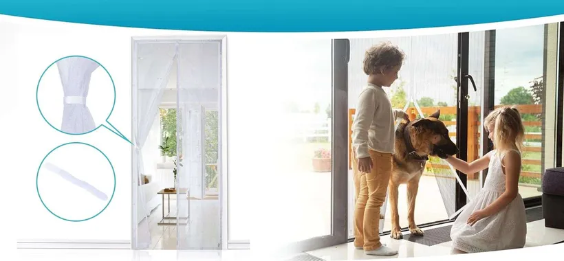 Zanzariera magnetica per porta finestra: SOLO 25,26€ su Amazon
