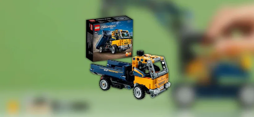 Set LEGO Technic Camion Ribaltabile 2-in-1: offertissima Amazon (8€)