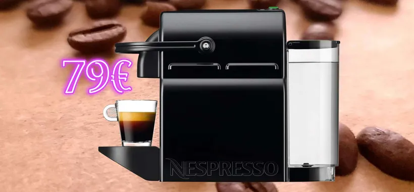 Nespresso Inissia con kit di 7 capsule per provare ogni caffè, tua a soli 79€