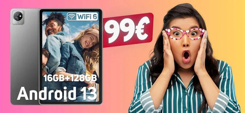 Tablet da 10,1 pollici con 16GB di RAM a soli 99€ è una FOLLIA