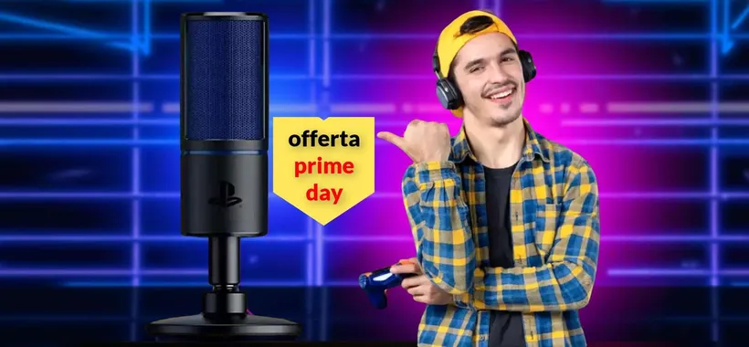 Microfono Razer per PS5 e PC: poco più di 30€ con le Offerte Prime Day