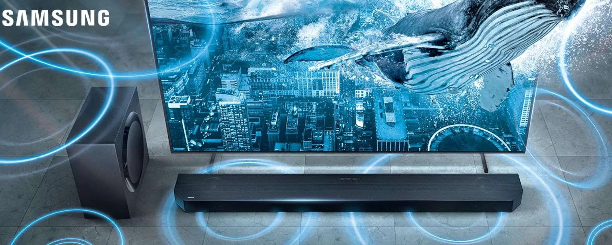 Soundbar Samsung con 3 speaker e subwoofer a 99 euro: l’AFFARE audio del giorno