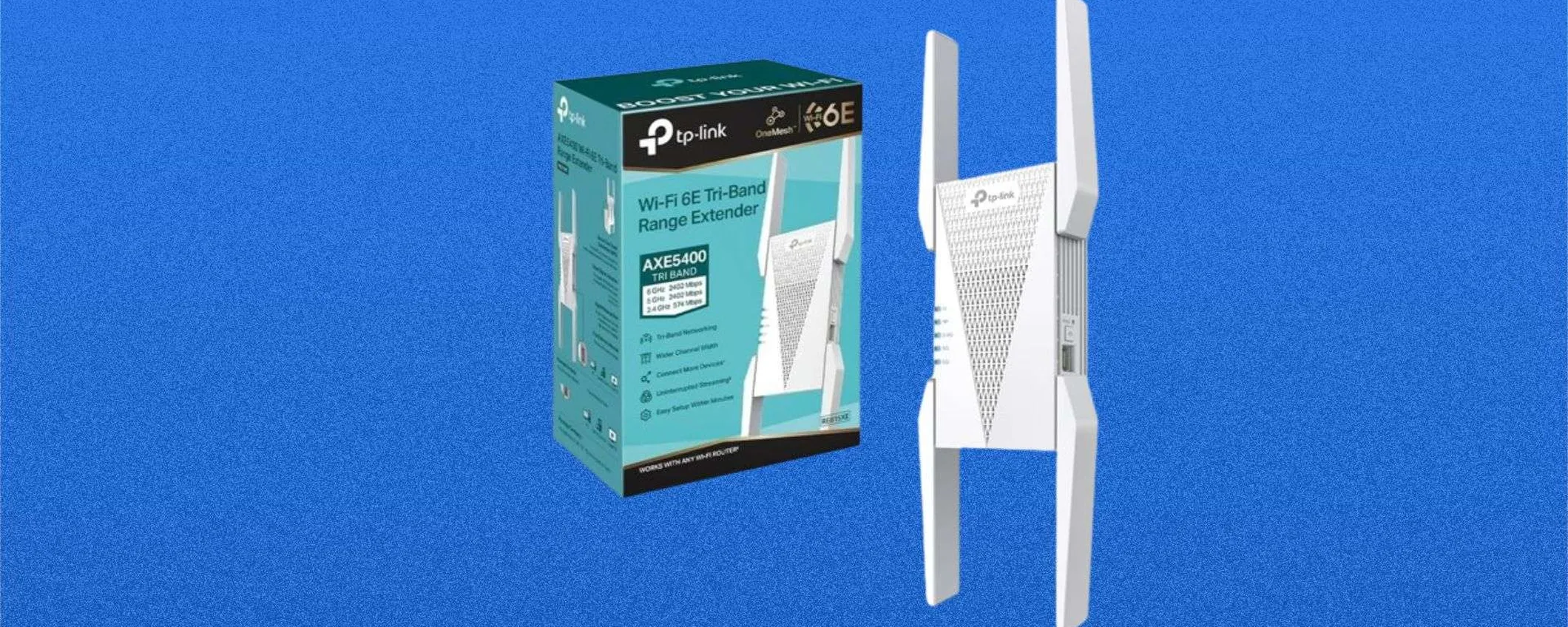 Ripetitore WiFi 6E Mesh della TP-Link in offerta: ottimo prezzo, ottime prestazioni