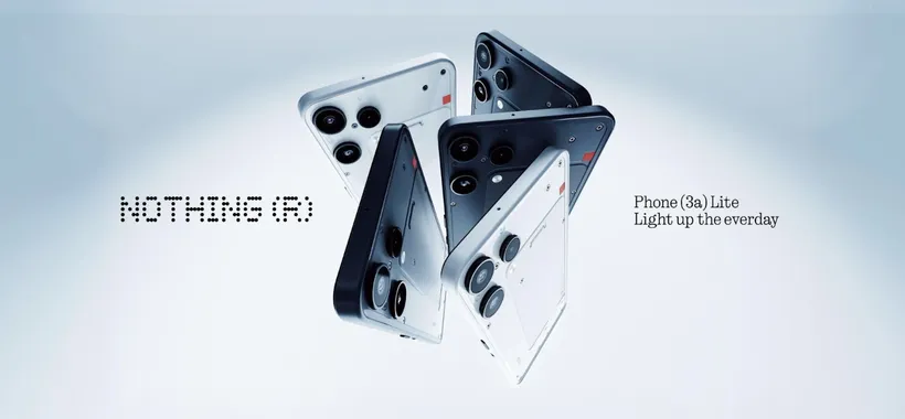 Nothing Phone (3a) Lite ufficiale: primo entry-level dell'azienda londinese