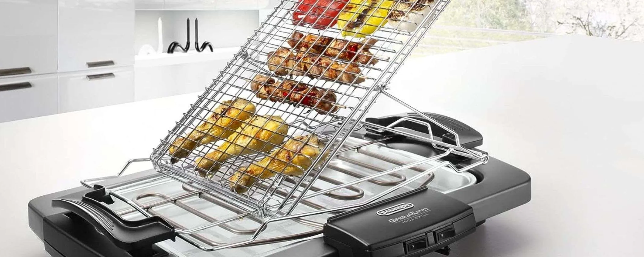 Barbecue elettrico con griglia e bistecchiera: SENZA FUMO e in SCONTO su Amazon