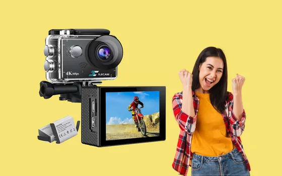 Action Cam 4K con accessori e 2 batterie al prezzo RIDICOLO
