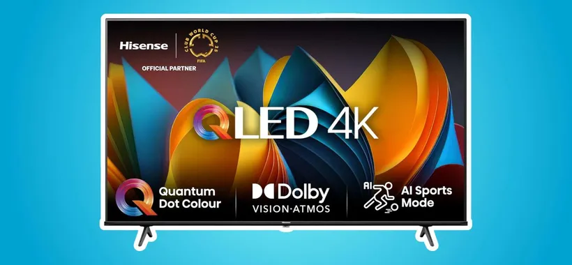 TV Hisense da 43" in offerta: solo 299€ per QLED 4K, Dolby Vision e tante funzioni smart