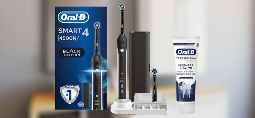 Spazzolino elettrico Oral-B a 49,99€ (da 108€): sconto SHOCK del 54%