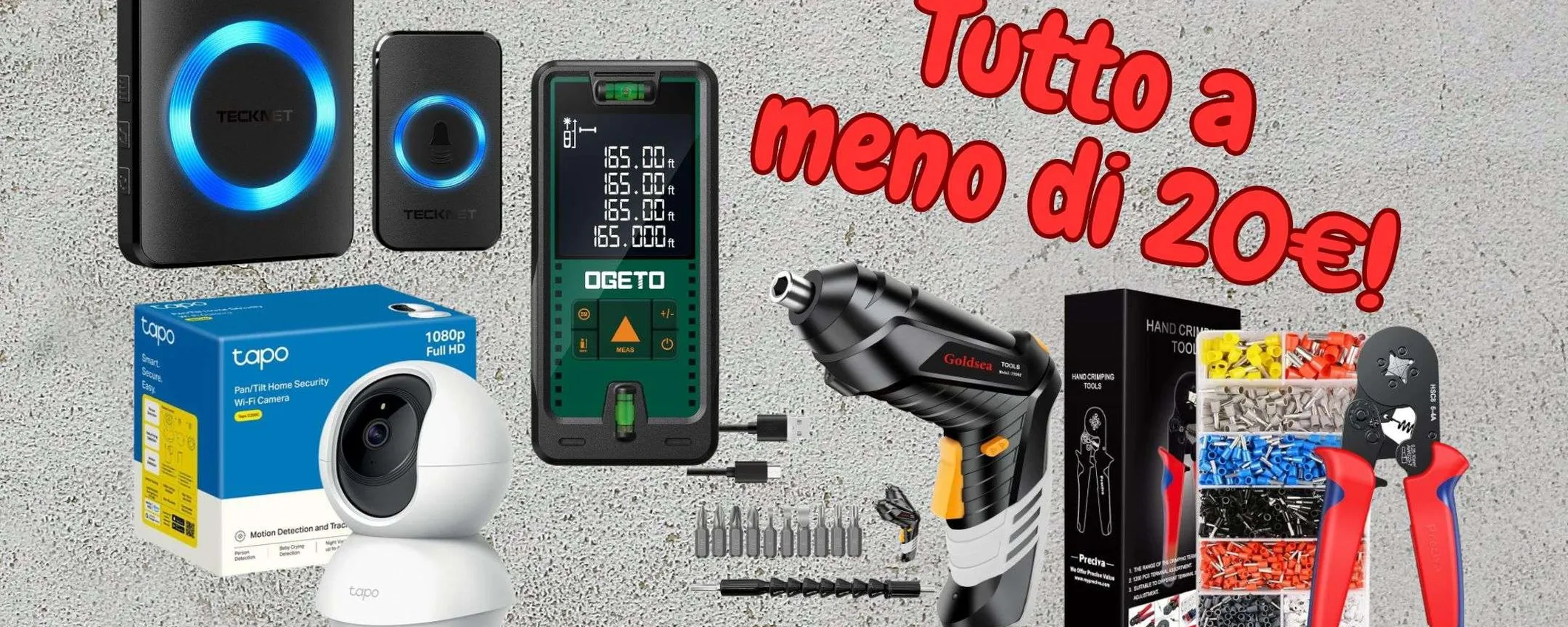 Fai da te prezzi da LIQUIDA TUTTO su Amazon: solo occasioni WOW da 6€ a 20€