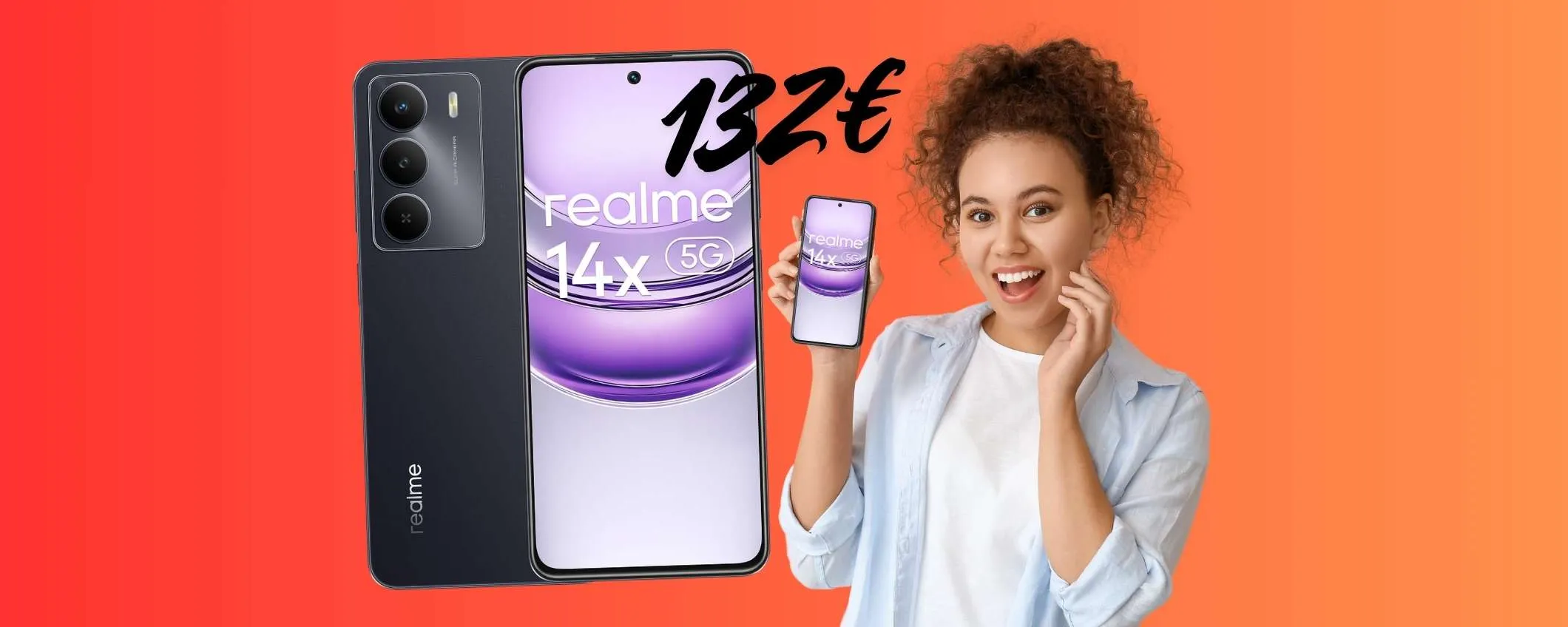 Realme 14x 5G da 128GB: uno smartphone super economico che non delude