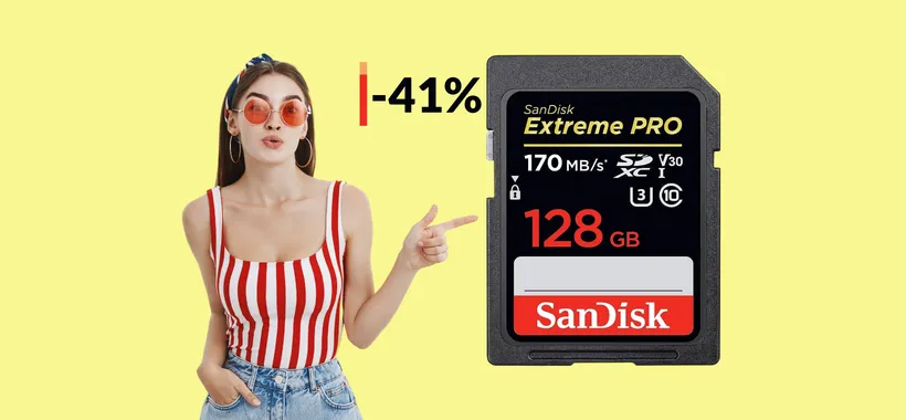 Scheda SD 128GB: veloce, resistente ed a prezzo stracciato (33€)