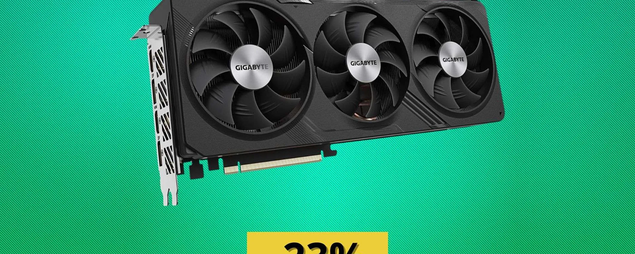 Gigabyte Radeon RX 7700 XT Gaming OC 12GB: da 571€ a 438€, ultima rimasta