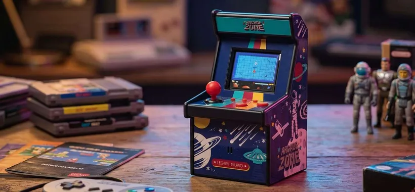 Il mini arcade di Legami è in sconto del 42% su Amazon Haul: mini prezzo (14,95€)