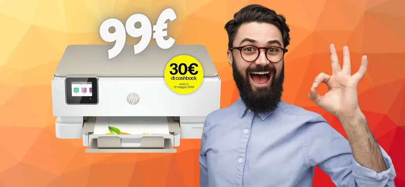 HP Envy Inspire: stampante a colori con fronte/retro automatico (99€)