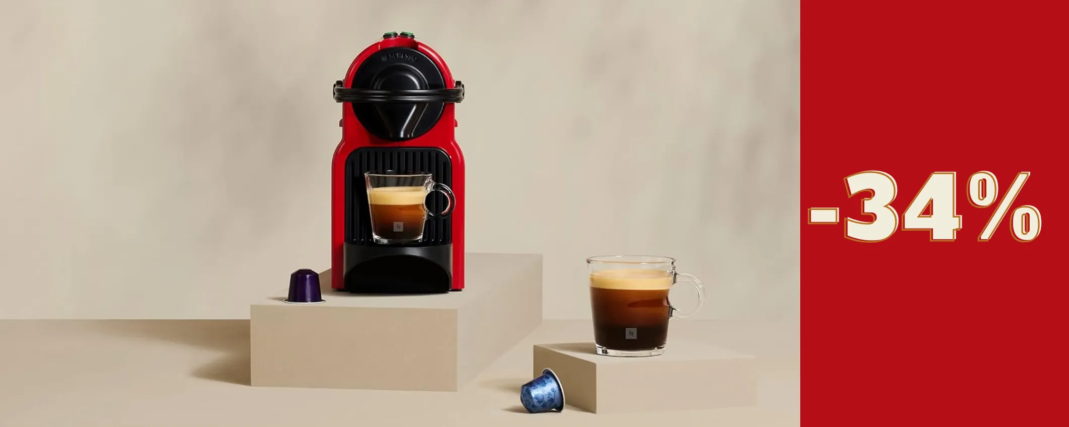  Nespresso by Krups Inissia: caffè di alta qualità a casa