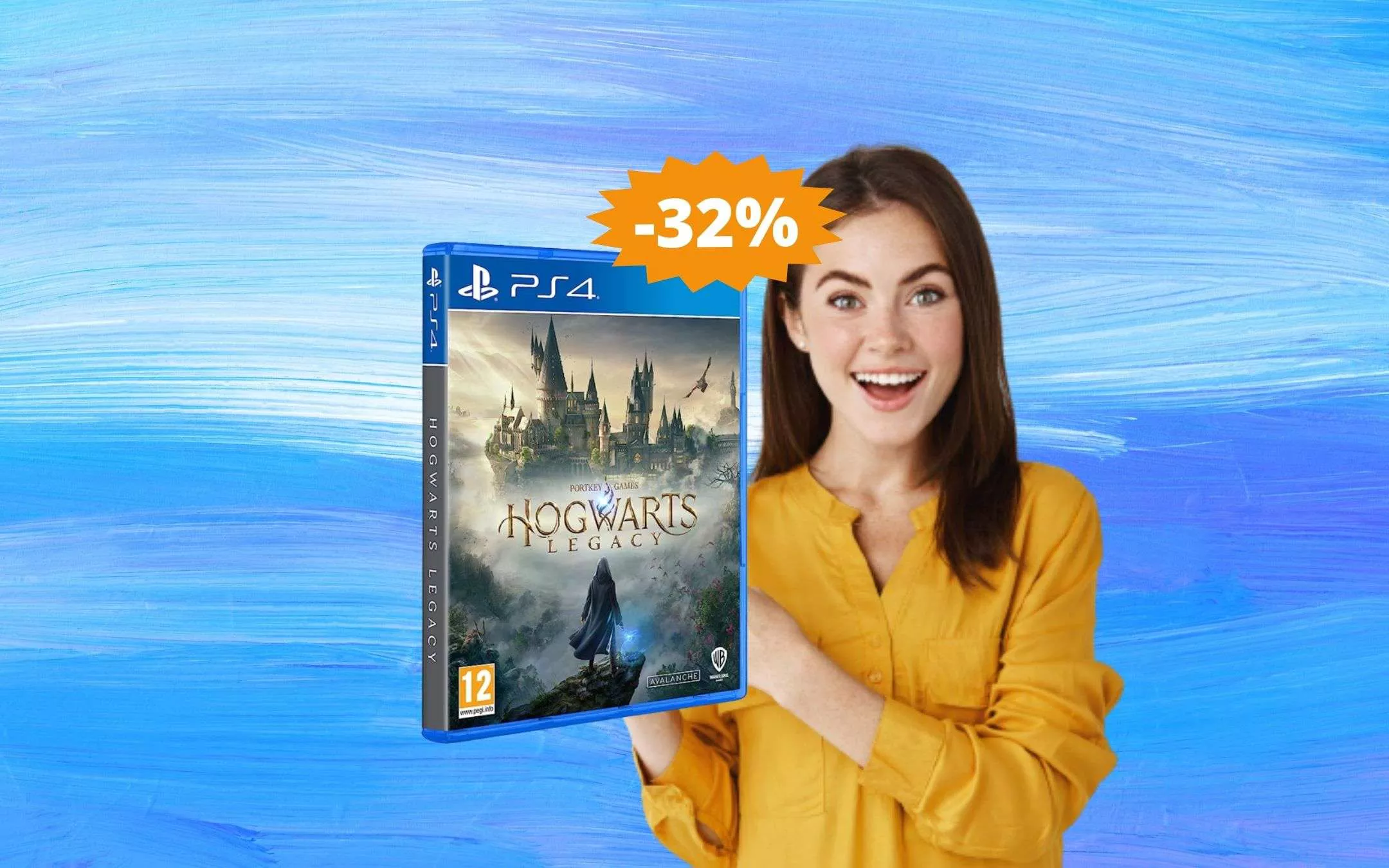 Hogwarts Legacy PS4: SUPER sconto del 32% su