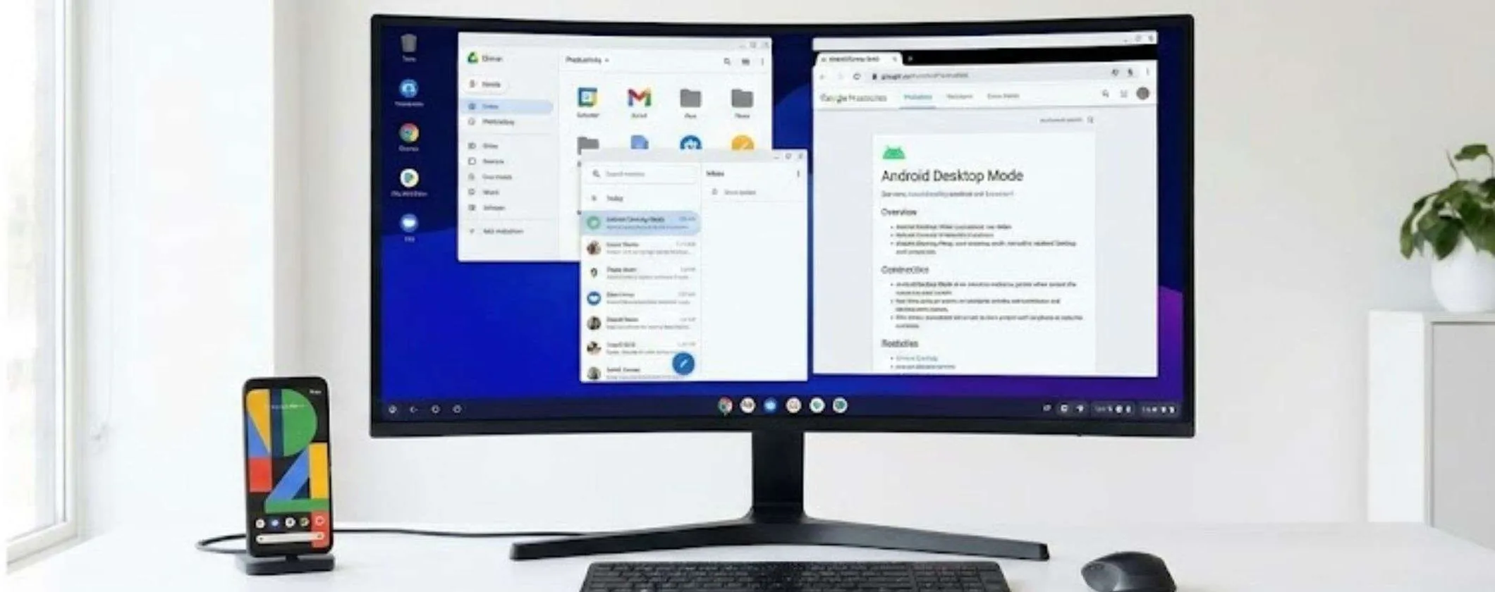 Android come un vero PC: svelata per errore la nuova modalità desktop