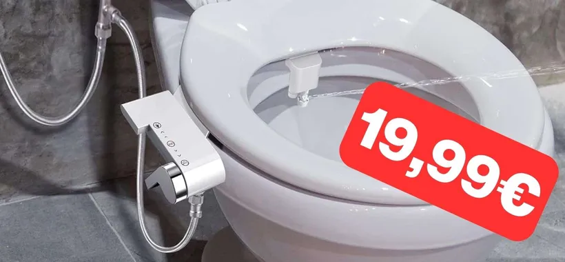 WC come in Giappone con il bidet a PREZZO STRACCIATO su Amazon