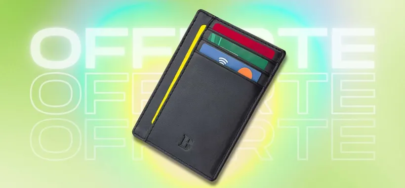 Portafoglio ultra SLIM in 14 colori per comodità allo stato puro (10€)