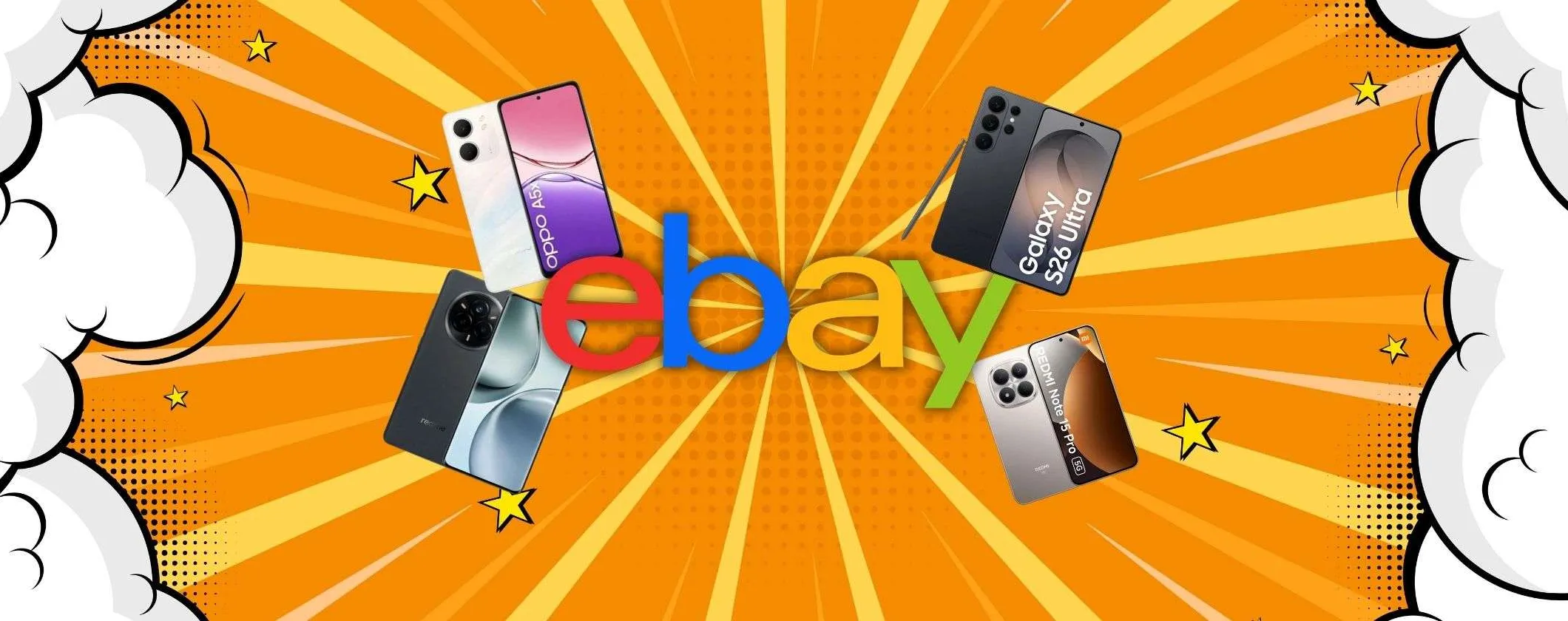 Samsung, Xiaomi, Realme e OPPO: gli smartphone a prezzo sbriciolato su eBay