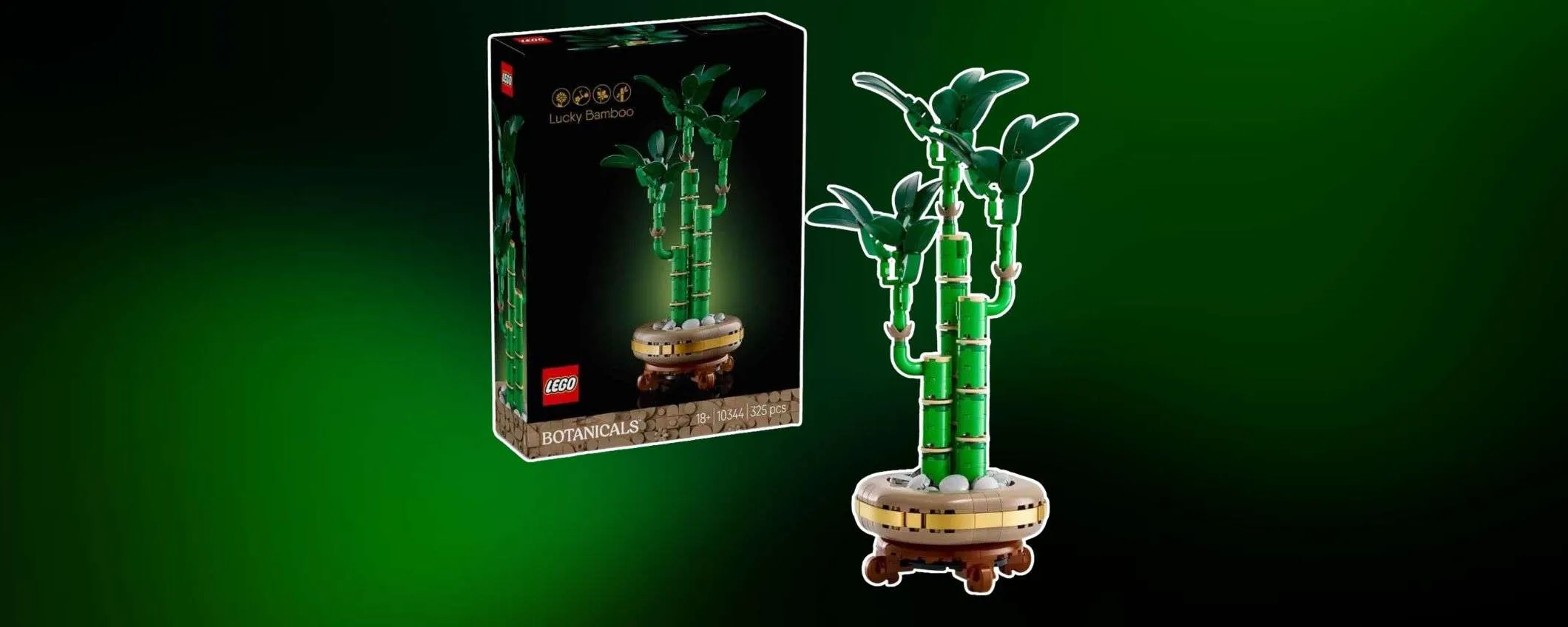 LEGO Bambù in offerta su Amazon: il PORTAFORTUNA perfetto per iniziare il 2026