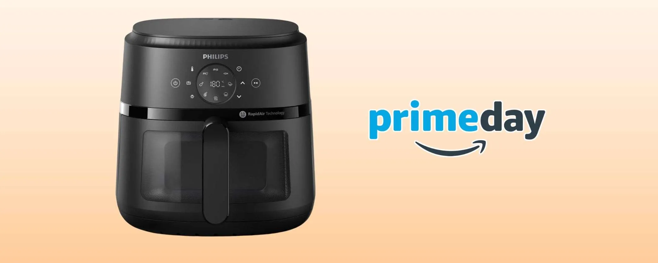 Philips Airfryer 2000: la friggitrice ad aria in offerta da comprare per i Prime Day