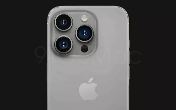 iPhone 15 Ultra in grigio titanio: uno SPETTACOLO (FOTO)
