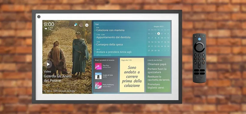 Amazon Echo Show 15 da oggi è anche una smart TV: MERAVIGLIA (in sconto)