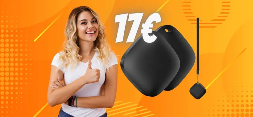 Solo 17€ per questi 2 localizzatori trova oggetti in OFFERTA su Amazon