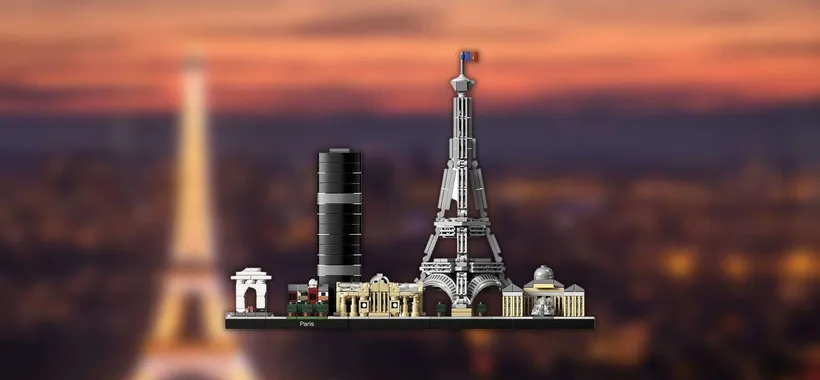 Con questo set LEGO in offerta costruisci un modellino di Parigi