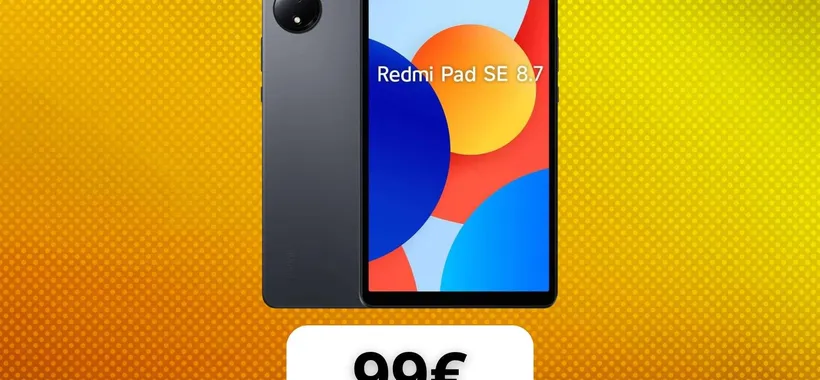 Redmi Pad SE in super offerta: il prezzo crolla sotto i 100€ (Amazon)