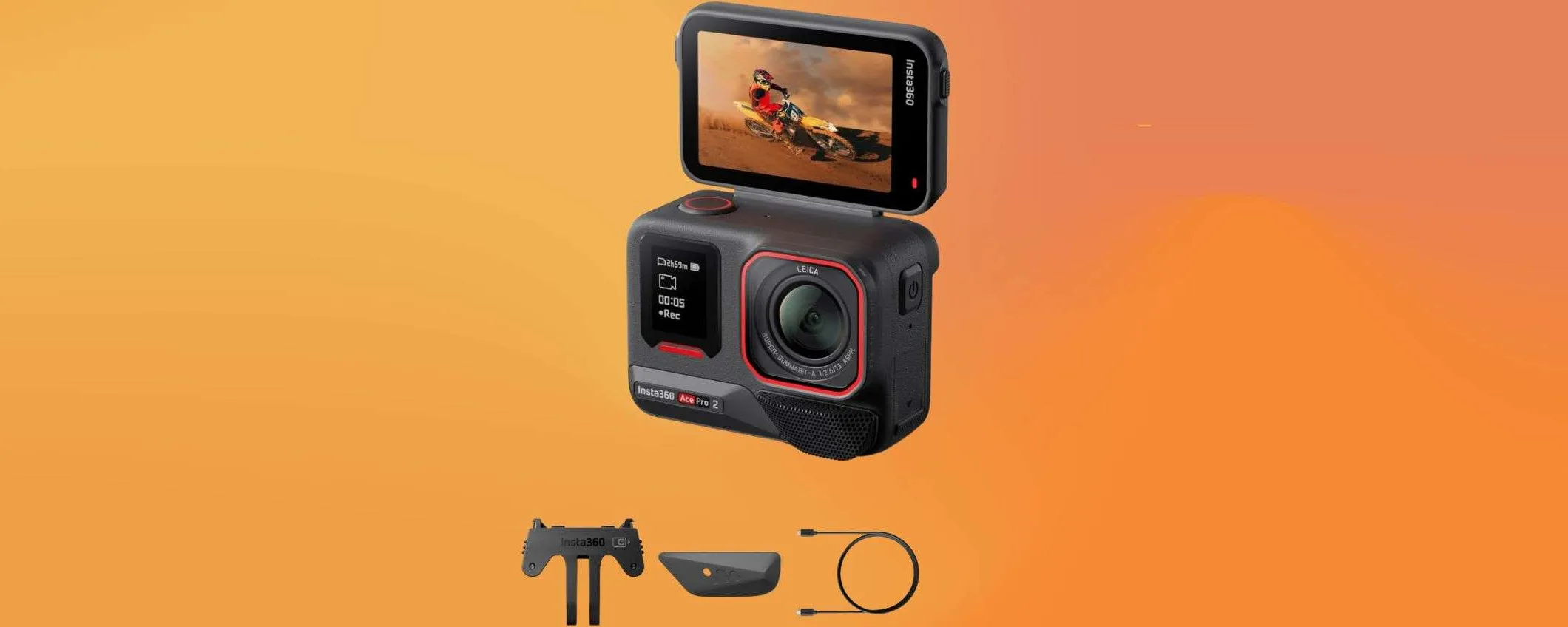 Insta360 Ace Pro 2: l'action cam 8K è in SUPER SCONTO su Amazon