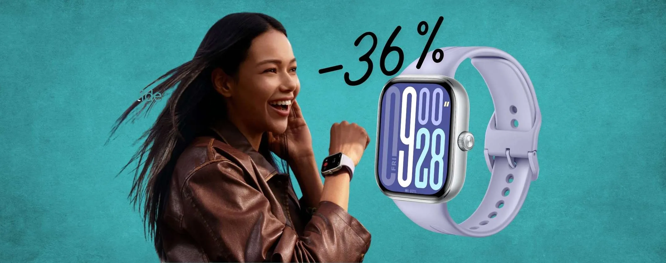Xiaomi Redmi Watch 5 passa da 109€ a 69€: adesso è da prendere a occhi chiusi