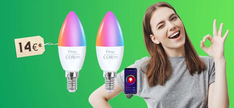 Lampadine ALEXA e Google: 16 milioni di colori e attacco E14