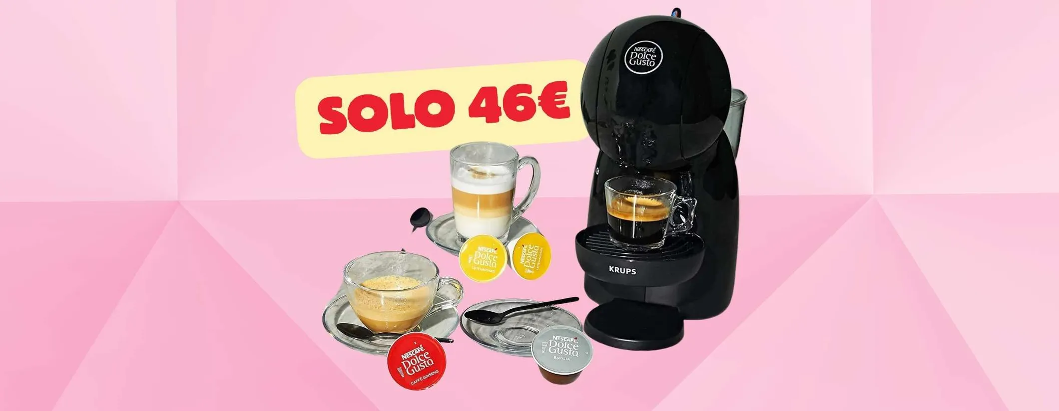 Il caffè a casa come al bar con la macchina Krups Piccolo Xs a soli 46€ su eBay