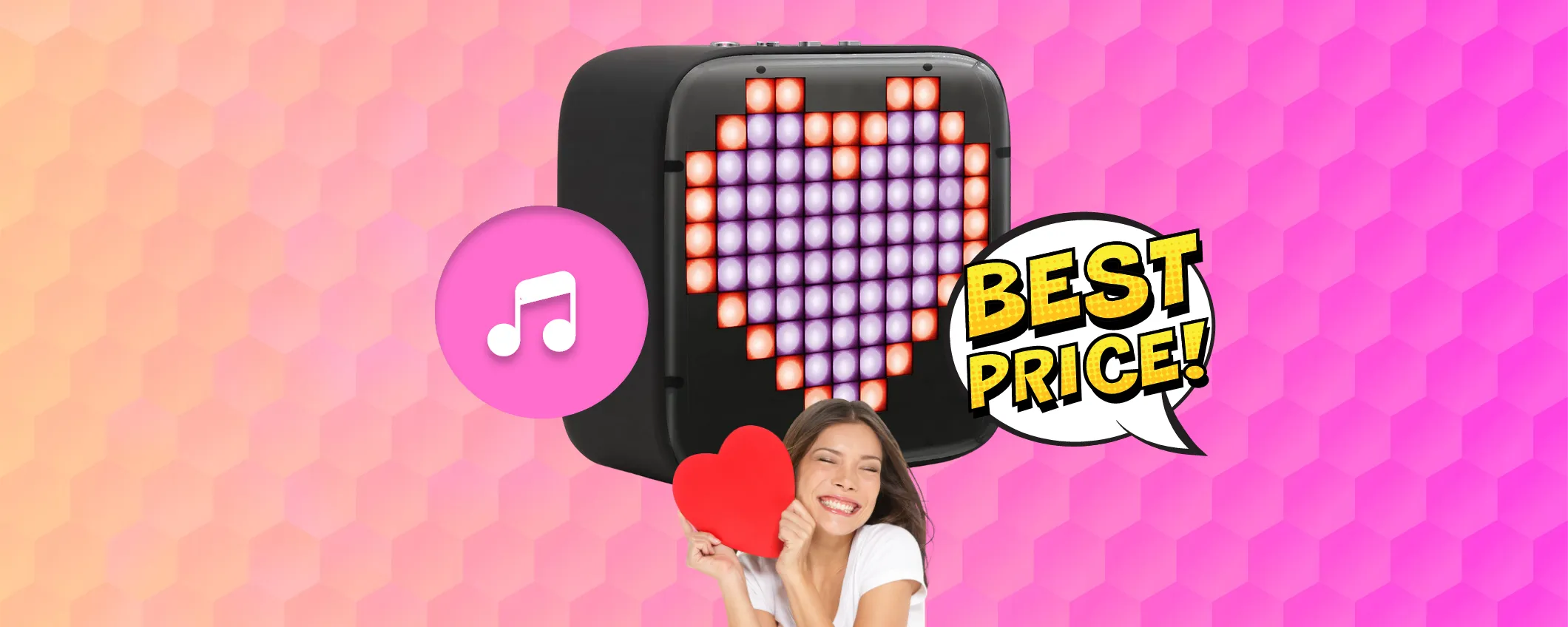 MINIMO STORICO: Altoparlante Metronic Pixel solo oggi a 14 Euro
