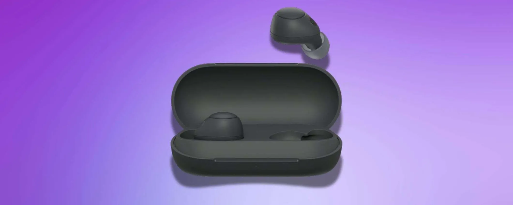 Auricolari Sony WF-C700N, tuoi con il 40% di sconto: tanta qualità ad un prezzo top