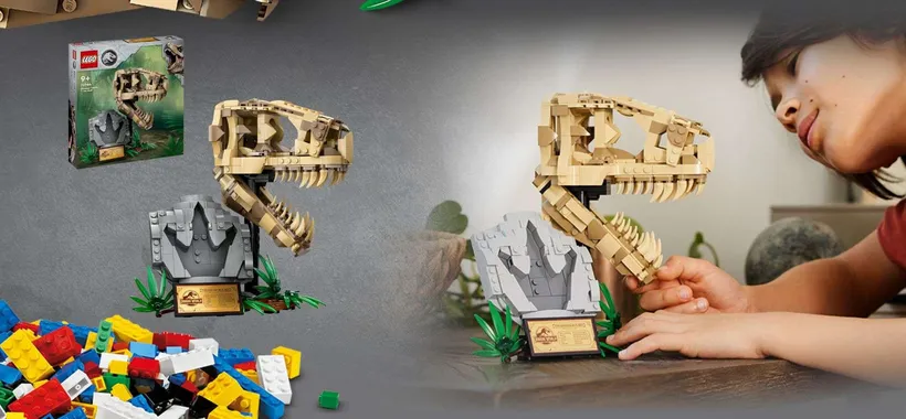 Set LEGO Jurassic World: sconto GIURASSICO per il teschio del T-Rex